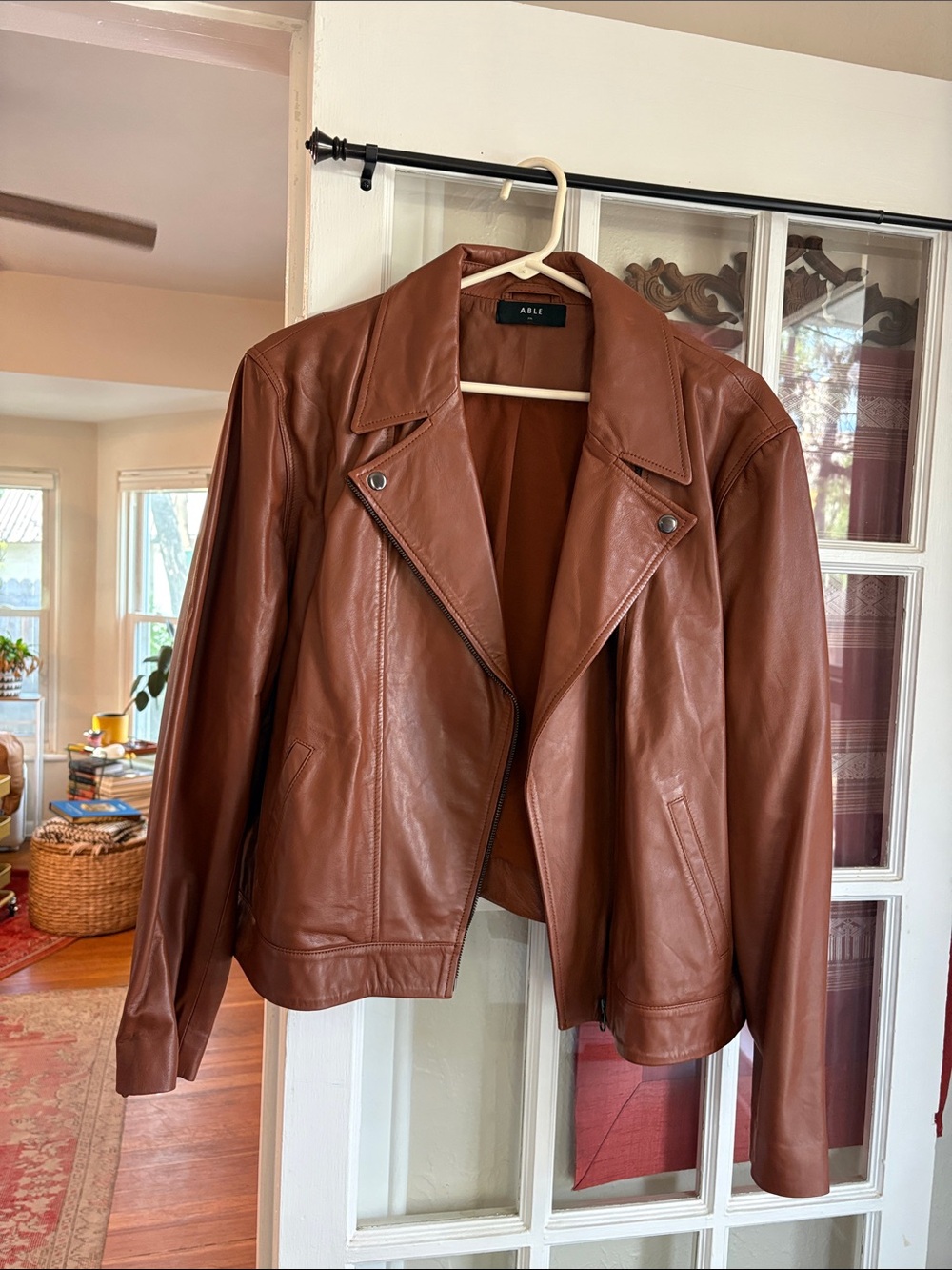Able Brown Leather Jacket
